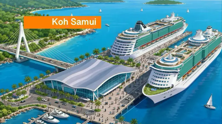 Volgende fase voor cruiseterminal op Koh Samui