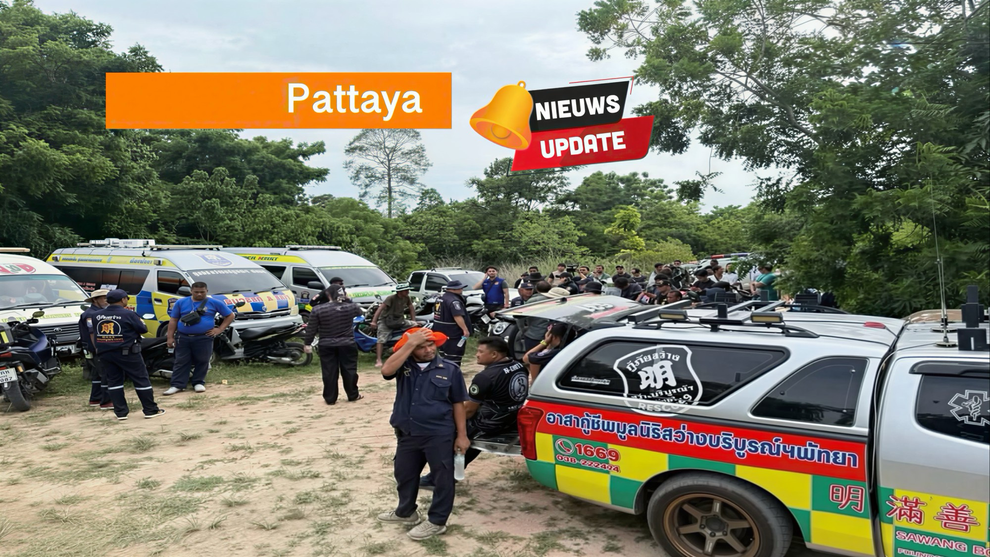 UPDATE | Politie Pattaya start klopjacht naar de vermoedelijke daders in de verdwijningszaak van de Russische tieners.