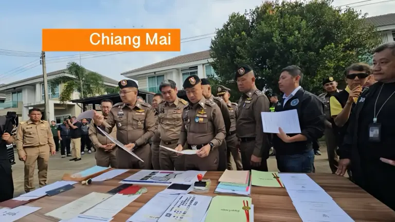 Politie doorzocht 18 locaties in Noord-Thailand tijdens actie tegen buitenlandse nominénetwerken
