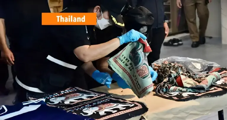 Opsporingsdienst Thailand meldt dat de Australische heroïnezaak, waarbij een stewardess van Thai Airways betrokken is, gelinkt zou zijn aan een Laotiaans drugsnetwerk.