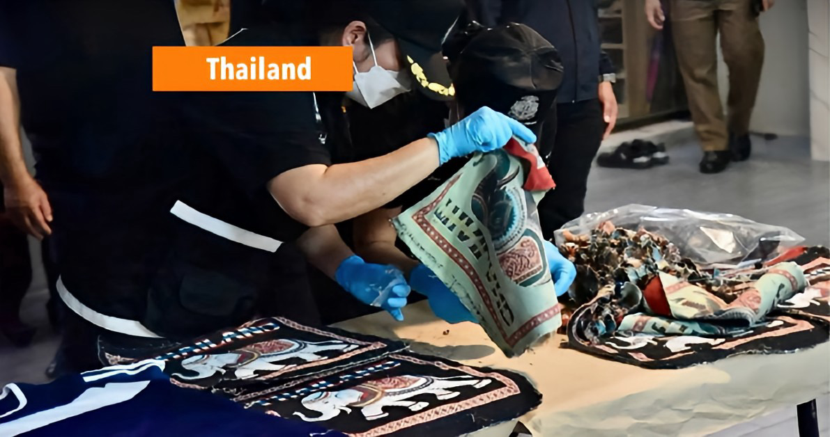 Opsporingsdienst Thailand meldt dat de Australische heroïnezaak, waarbij een stewardess van Thai Airways betrokken is, gelinkt zou zijn aan een Laotiaans drugsnetwerk.