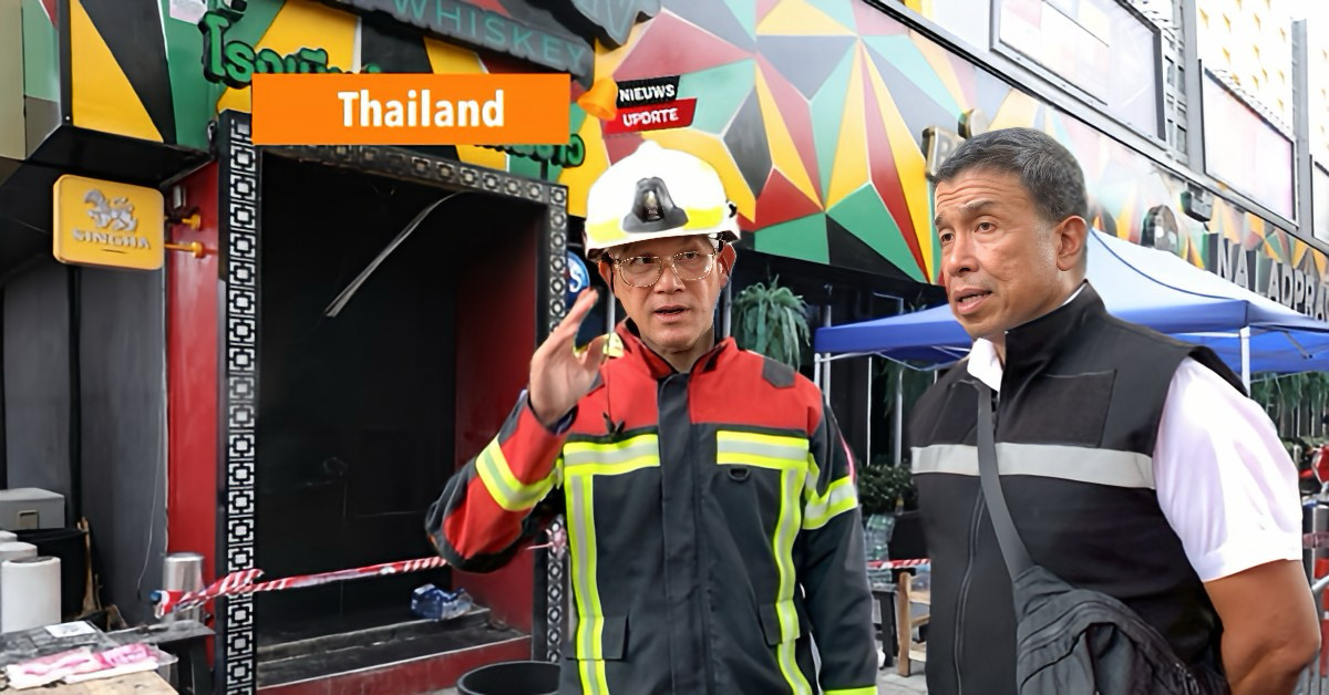 UPDATE | Gouverneur van Bangkok ontdekt dat de eigenaar van de Ladprao-brouwerij dezelfde persoon is als de eigenaar van een pub in Thailand die ook in brand vloog.