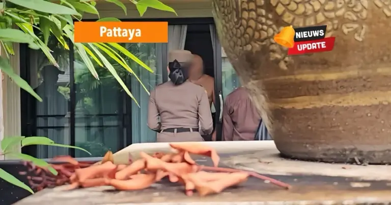 UPDATE | Vanmiddag zijn er vier Russen aangehouden in Pattaya wegens betrokkenheid bij een vastgoedfraude van ruim 5 miljard baht.