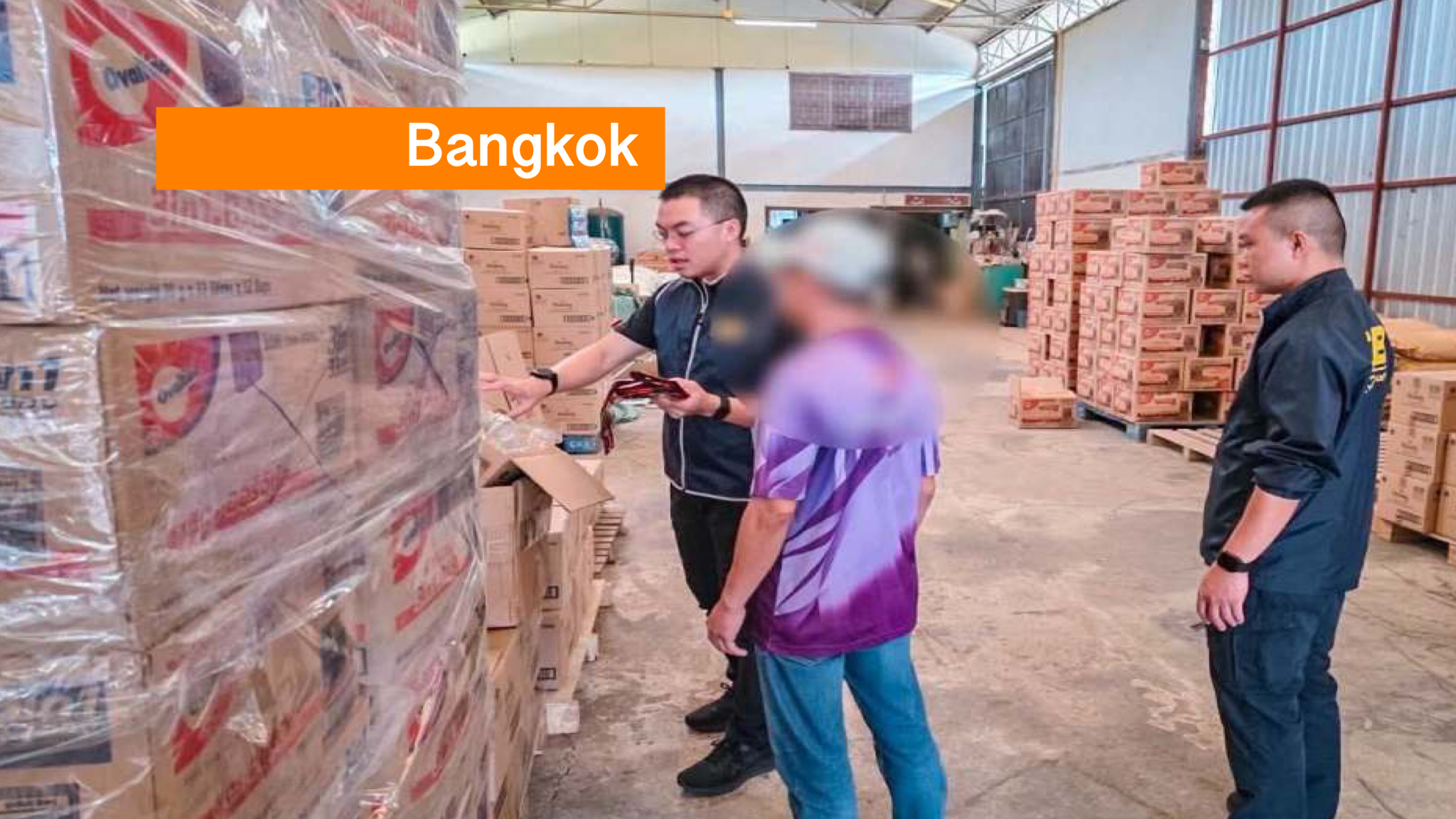 Politie Thailand rolt bende op die zich bezig hield met het vervalsen van Nescafé koffie, cacao en wasverzachter.