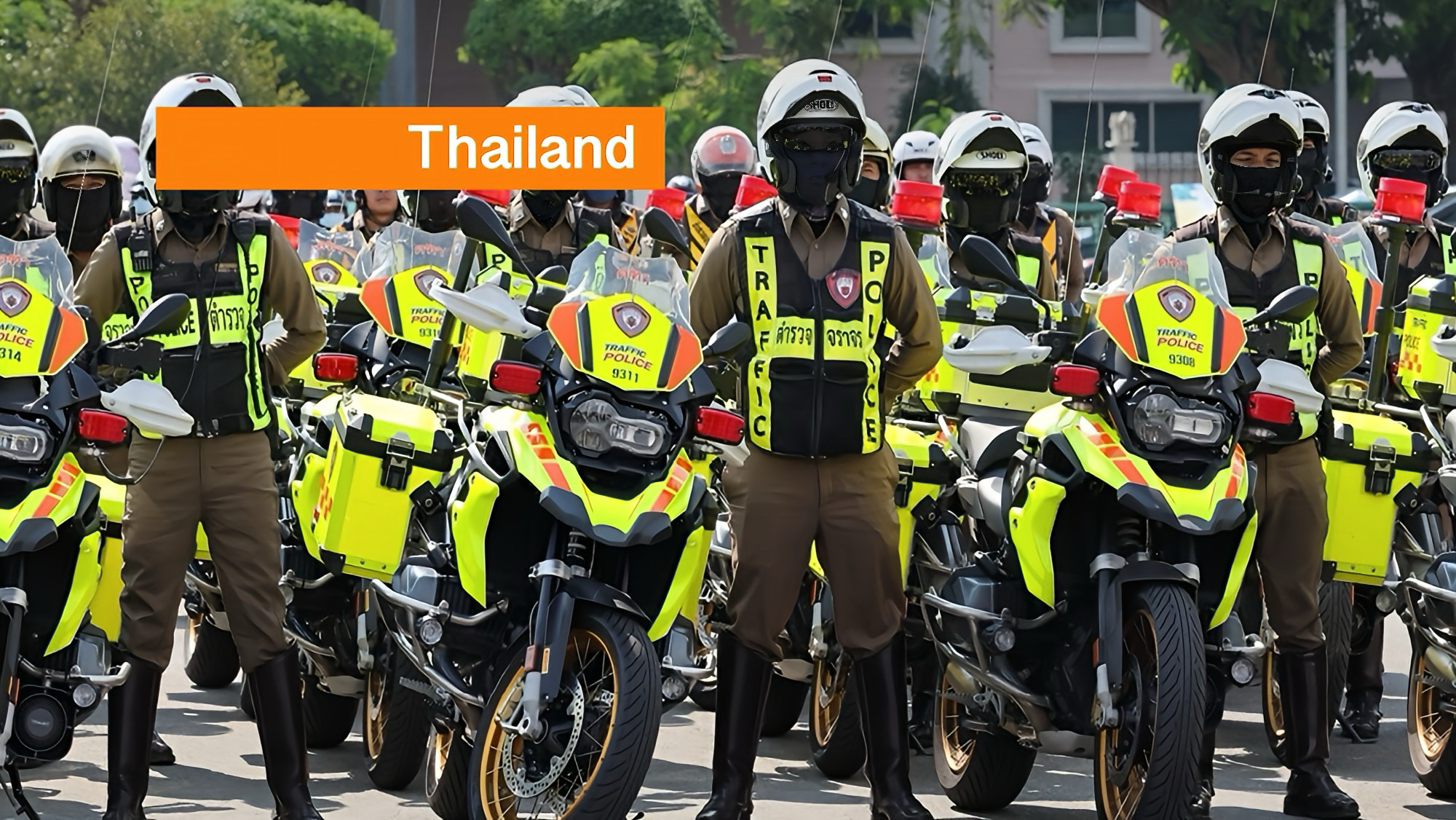 Thailand handhaaft vanaf vandaag koppeling tussen verkeersboetes en de wegenbelasting.