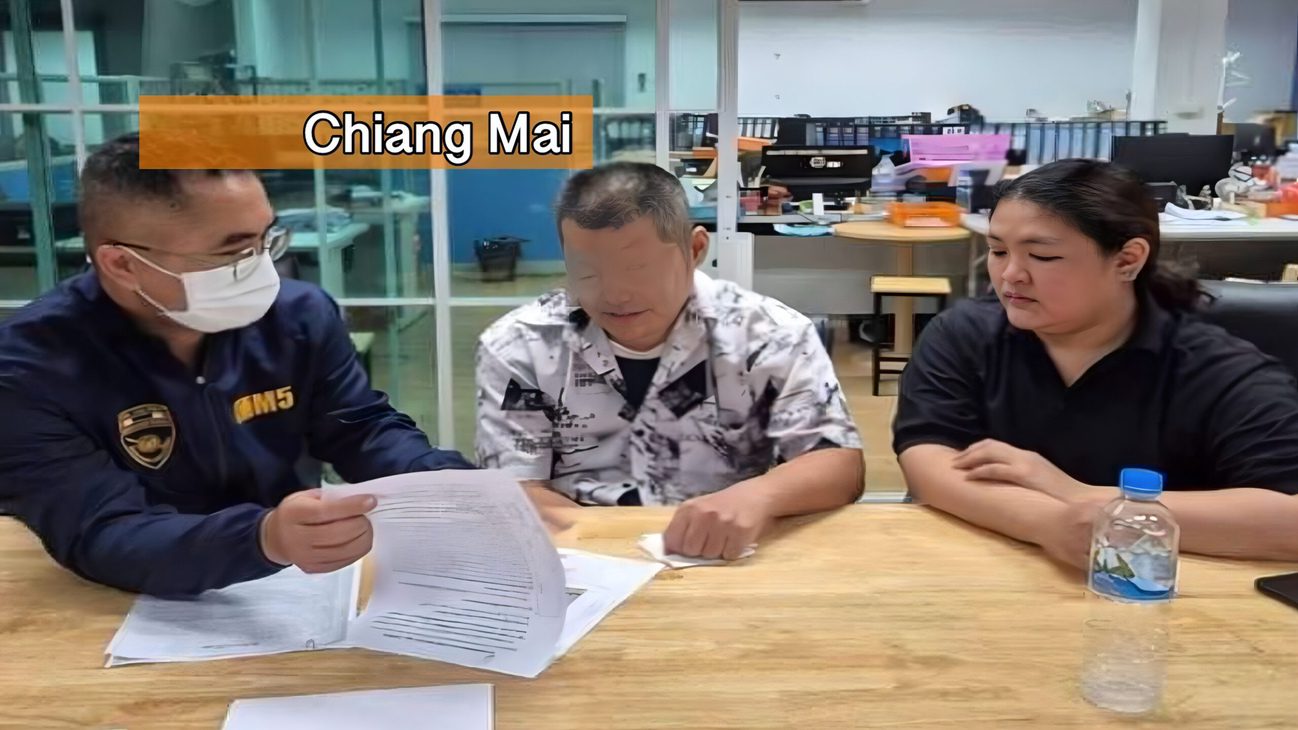 Gevluchte Chinese crimineel in Noord-Thailand opgepakt na 549 dagen overstay.