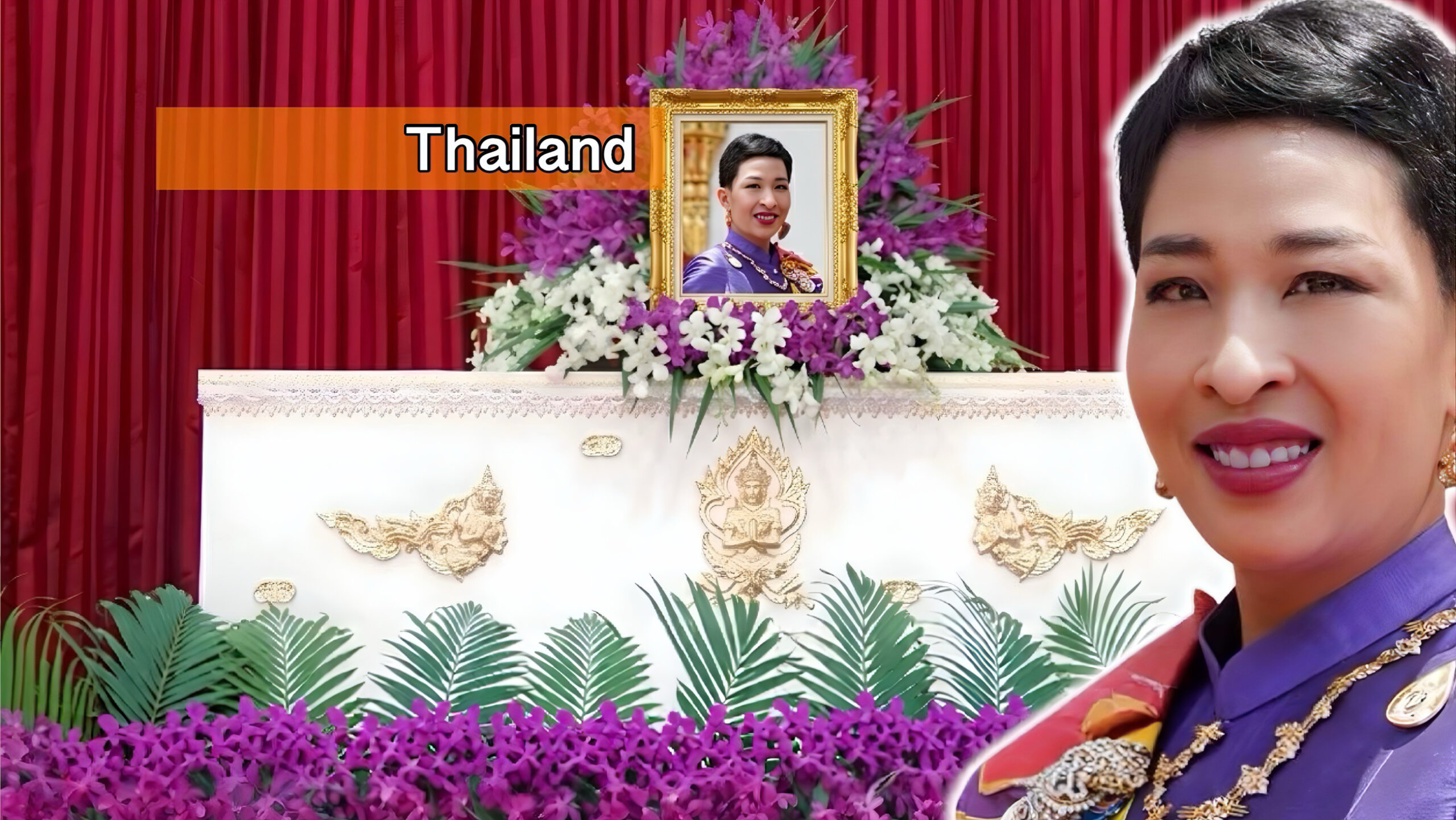 🎥 Thailand is begonnen met de voorbereidingen van de koninklijke crematie ceremonie voor voor prinses Bajrakitiyabha.