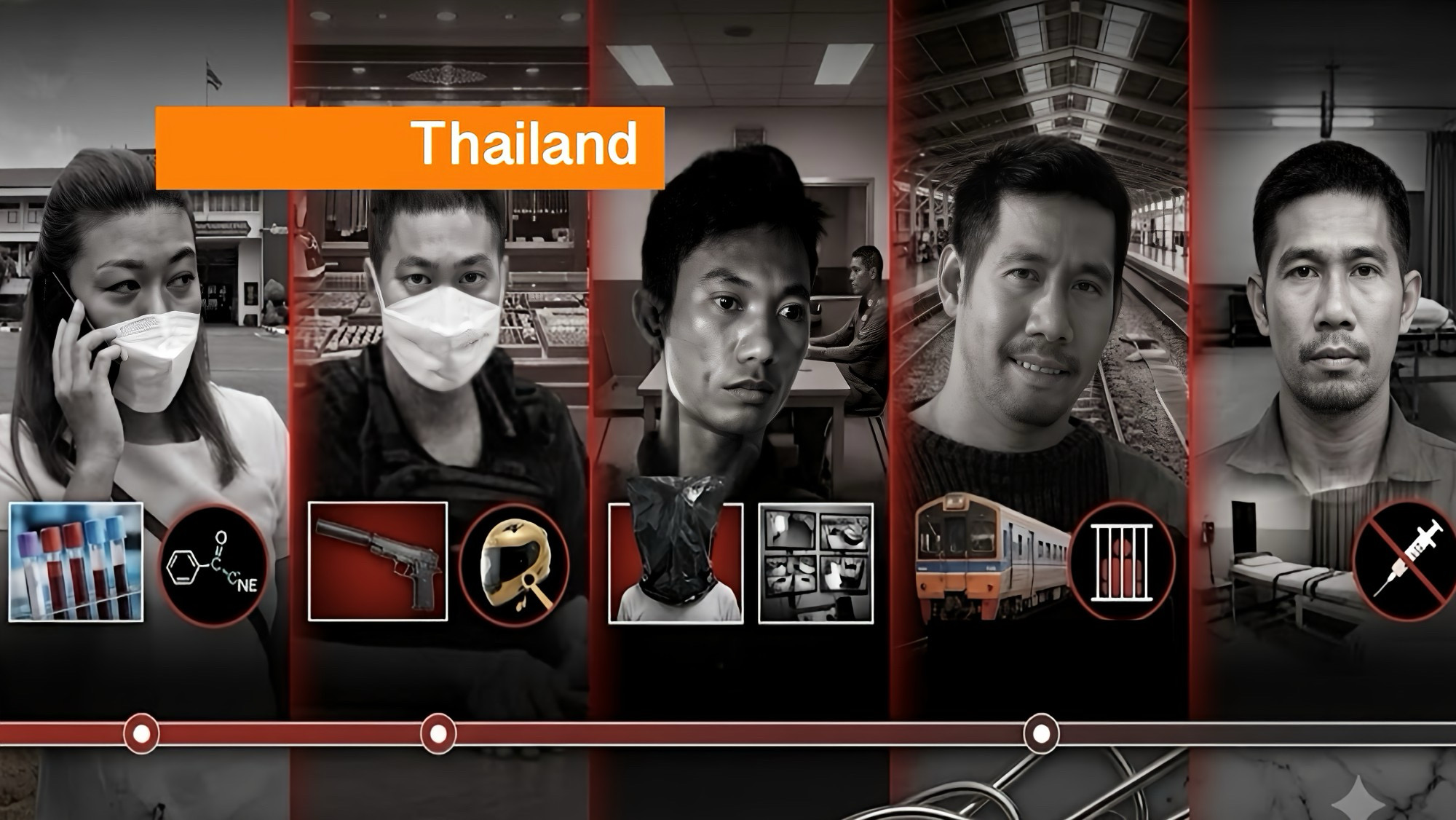 Thailand handhaaft doodstraf, maar rechtszaken slepen jaren aan.