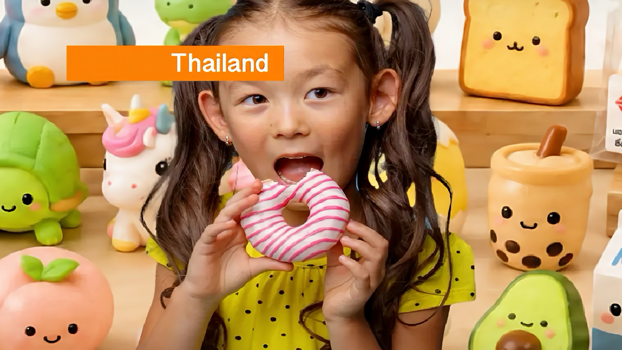 Instituut voor Industriële Normen Thailand nam een grote partij gevaarlijk kinderspeelgoed in beslag.