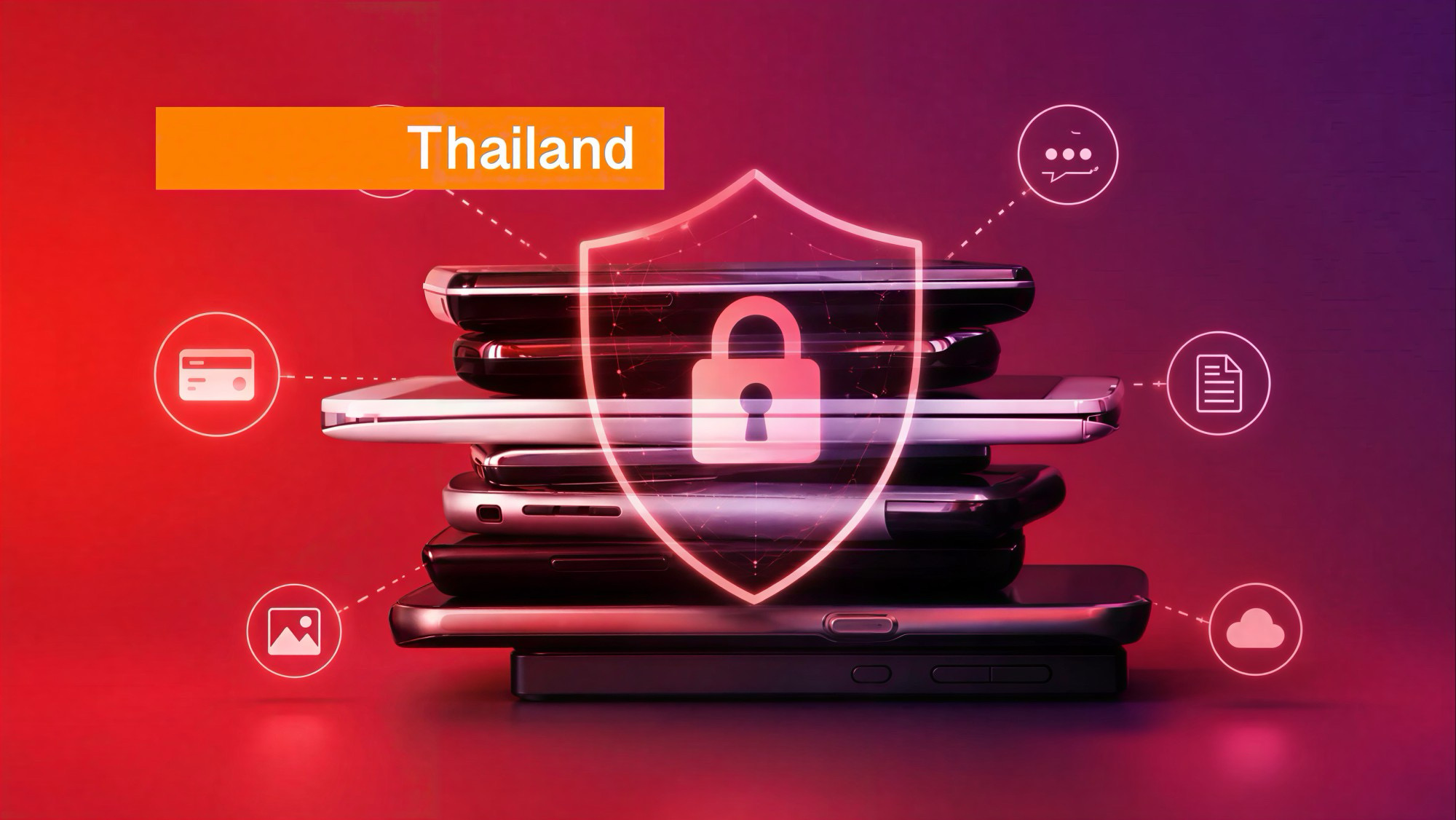 In Thailand is de smartphone de belangrijkste manier waarop mensen toegang tot het internet hebben, maar de beveiliging loopt ver achter.