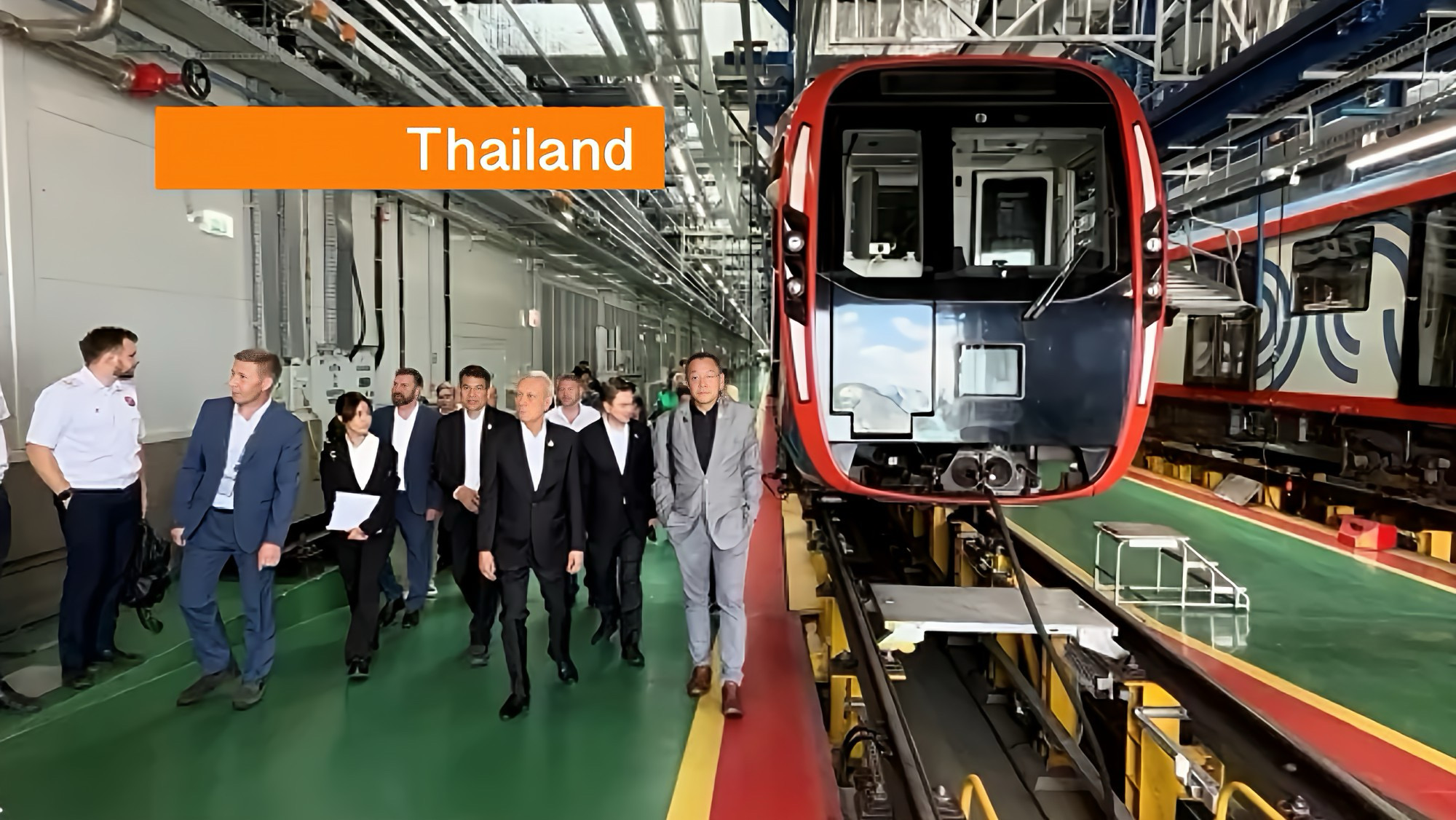 Thailand bezocht de metro van Moskou ter modernisering van de spoorwegen in eigen land.