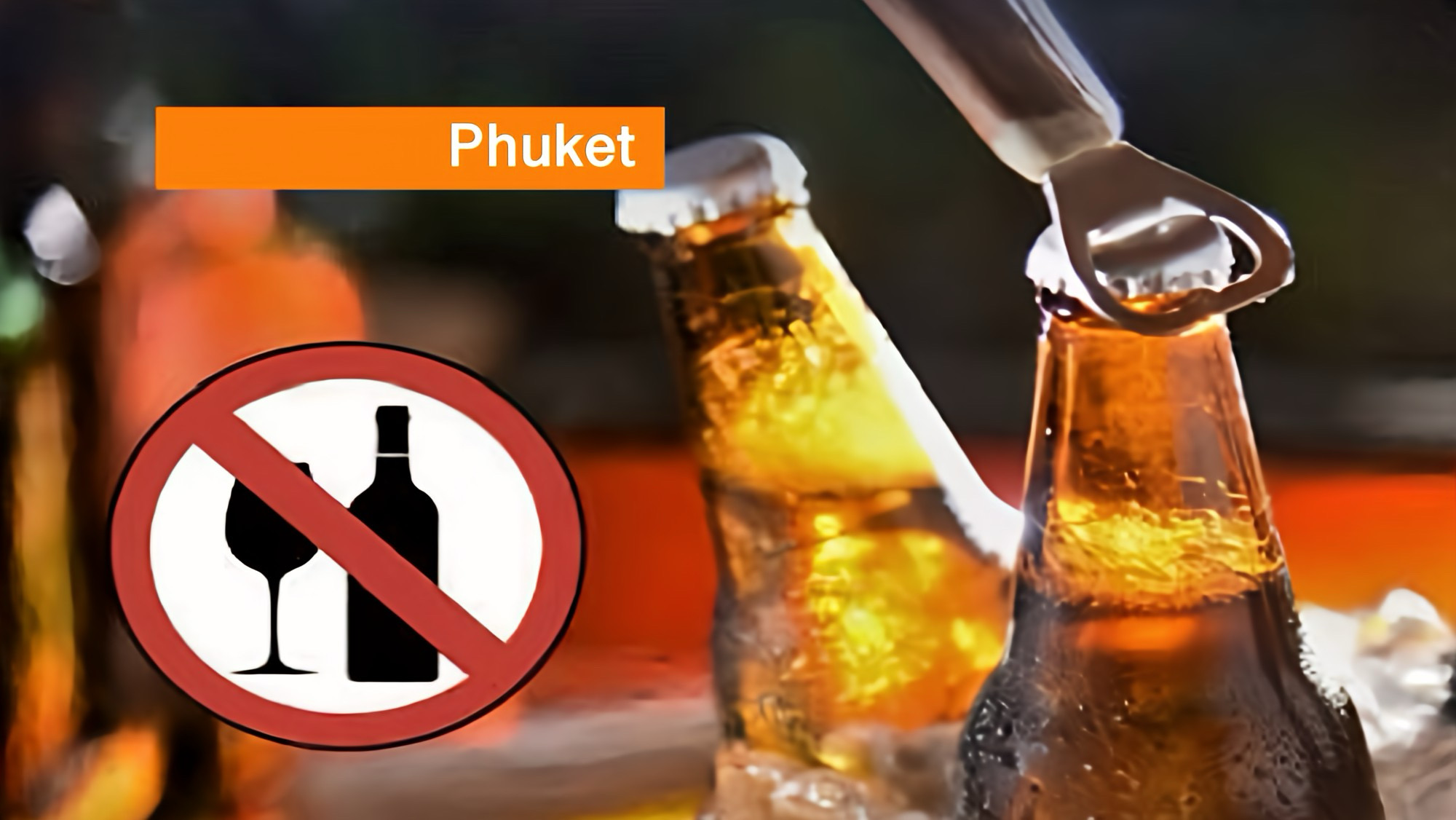 Het verbod op alcohol in Zuid-Thailand is vooralsnog onduidelijk, Phuket wacht nog steeds op de beslissing vanuit Bangkok.