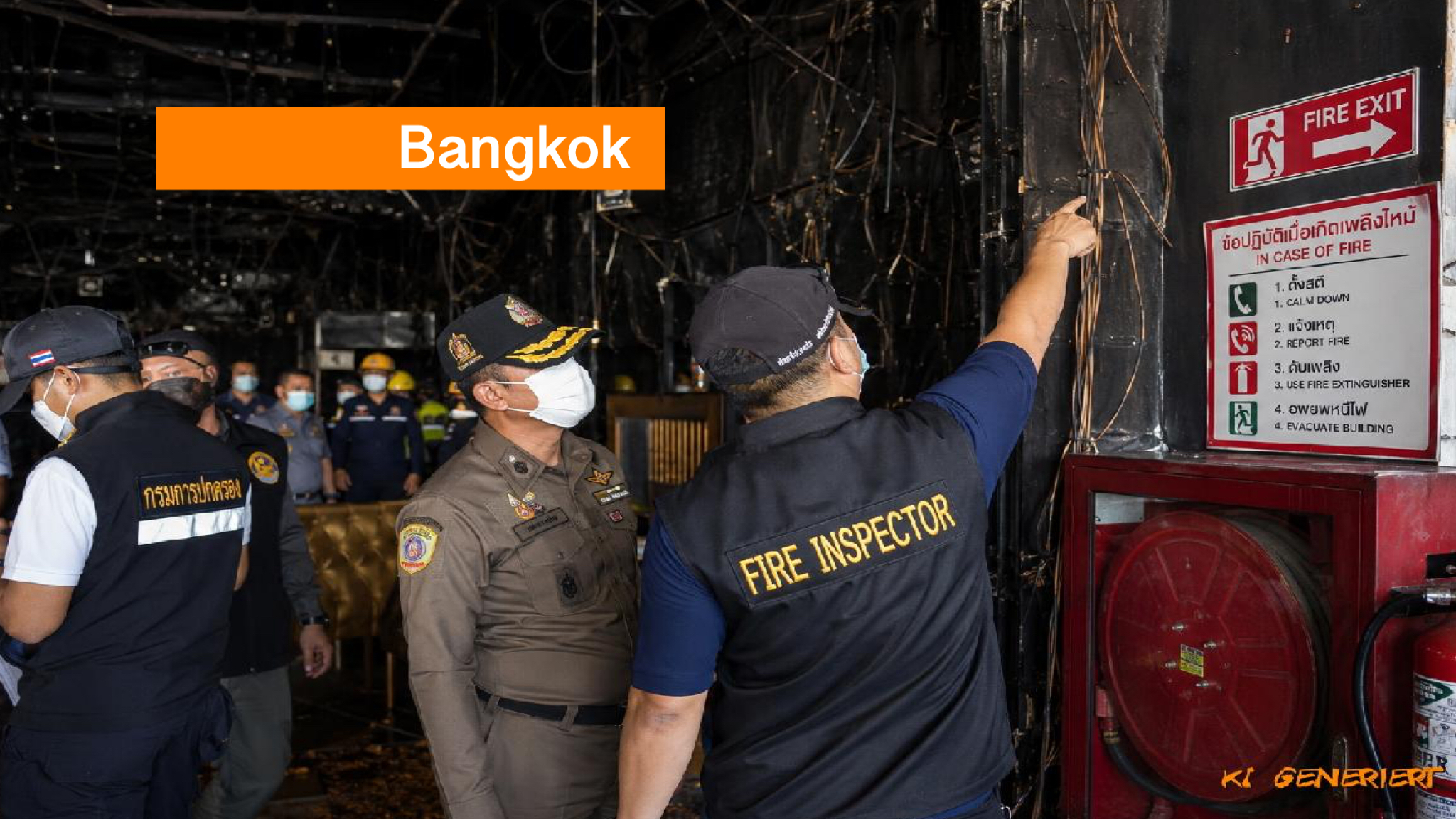 De hoofdstad van Thailand sluit tientallen bars na dodelijke brand, bij 79 zaken ging er direct het slot op.