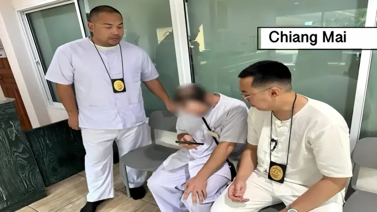 Amerikaanse man in Thailand mijmert zachtjes in zichzelf; vluchten kan niet meer ‘k zou niet weten hoe”, hoe ver moet ik gaan?
