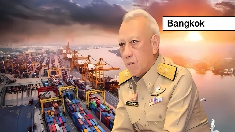 Thailand onderzoekt de mogelijkheid om de haven van Bangkok naar Laem Chabang te verplaatsen.