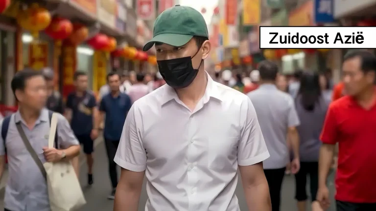 Retteketet, Thaise man zet China op z’n kop met zijn groene pet.