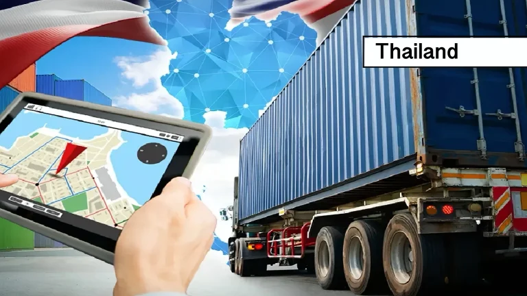 Thailand maakt GPS trackers voor buitenlandse vrachtwagens verplicht.