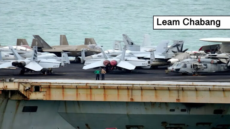 Amerikaanse marine handhaaft strikte beveiliging, bezoek aan het vliegdekschip USS Abraham Lincoln is uitgesloten.