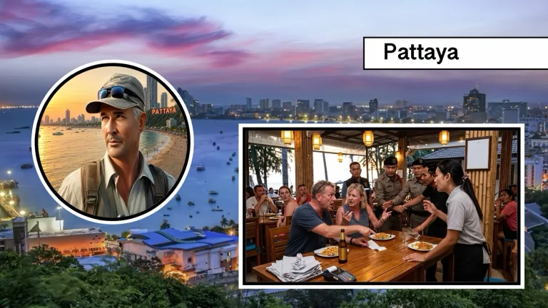 Ruzie in een Thais restaurant? Tel tot drie en niet onbelangrijk “houd je hoofd koel”.