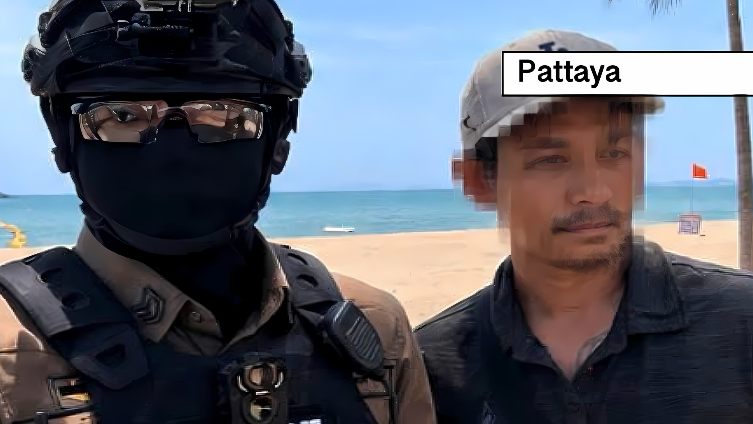 Thaise man aangehouden na pijnlijke mishandeling van Britse toerist op Jomtien Beach in Pattaya.