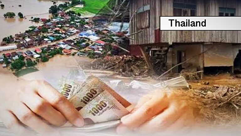 Thailand keurt nationaal rampenverzekeringssysteem voor 30 miljoen huishoudens goed.