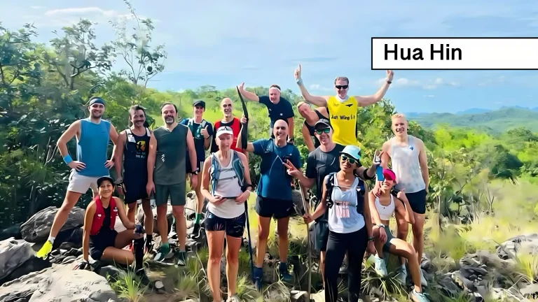 De lanen op, de paden in …….Hua Hin, meld je aan voor de zonsopgang wandeling en trailrun, komende zondag.