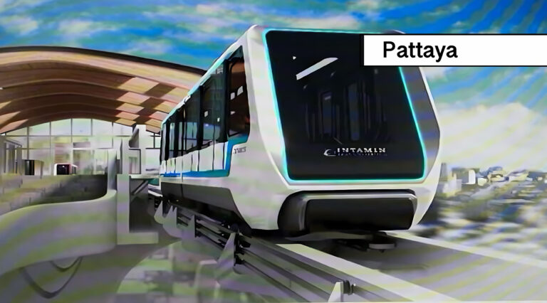 Pattaya moddert vrolijk door met z’n monoraildromen!